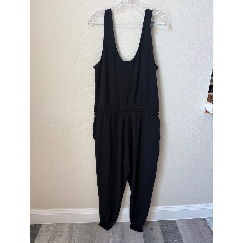 Athleta Balance Jumpsuit Black Size Large - Picture 5 of 9